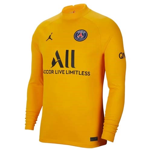 Tailandia Camiseta Paris Saint Germain Portero 2021/22 Amarillo
